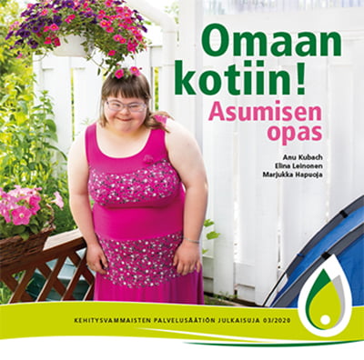 Omaan kotiin -oppaan kansi