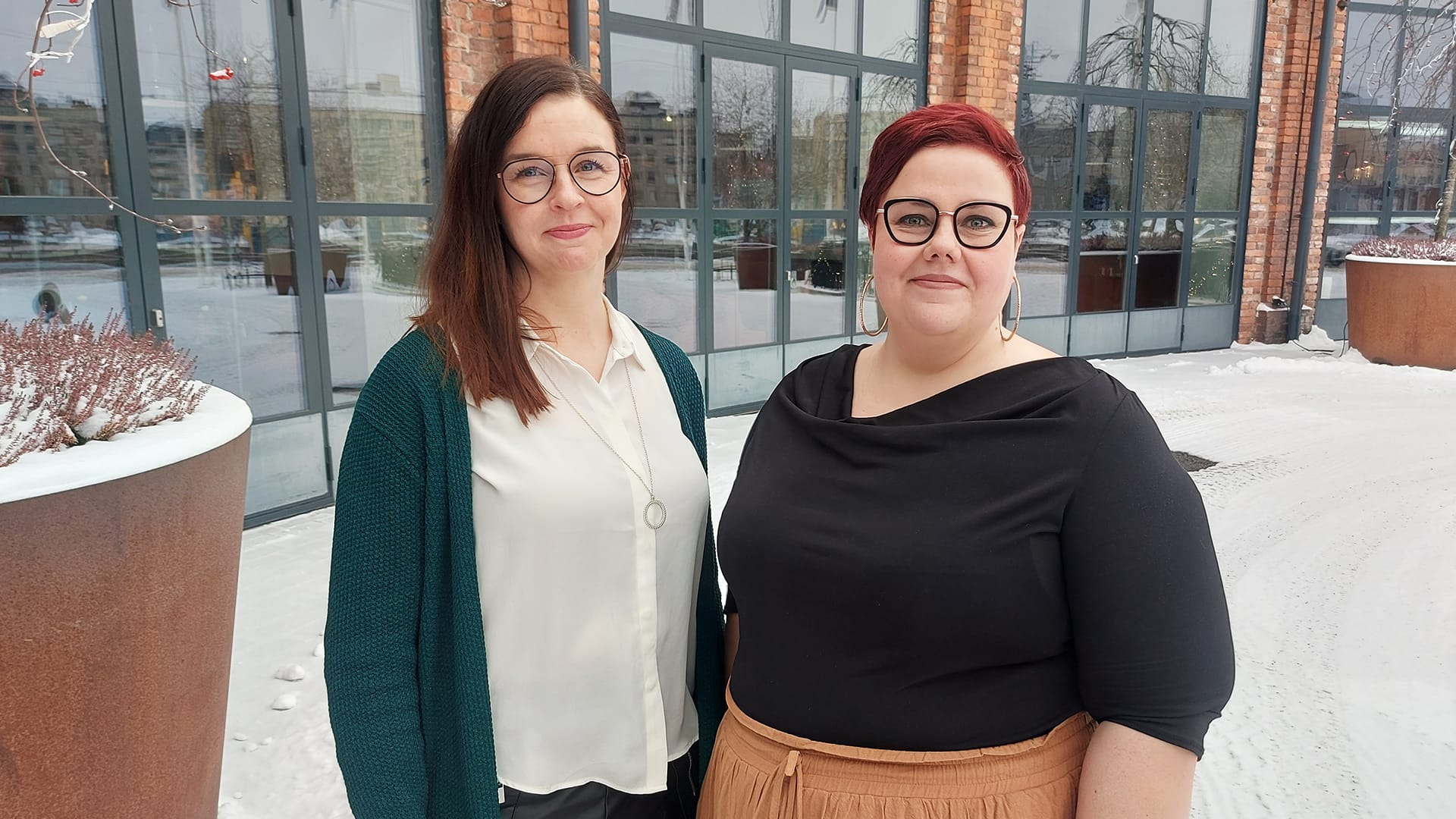 Katri Hänninen ja Heidi Hautala