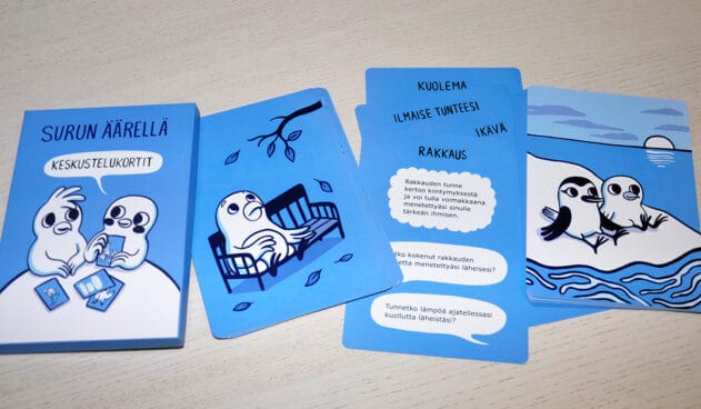 Surun äärellä -kortit